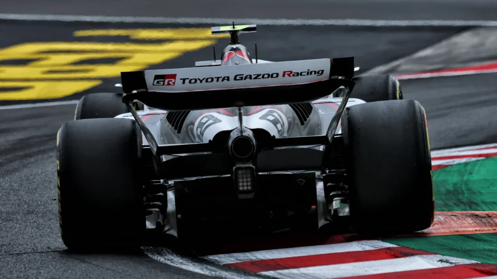 Haas is in its first full year of a technical partnership with Toyota