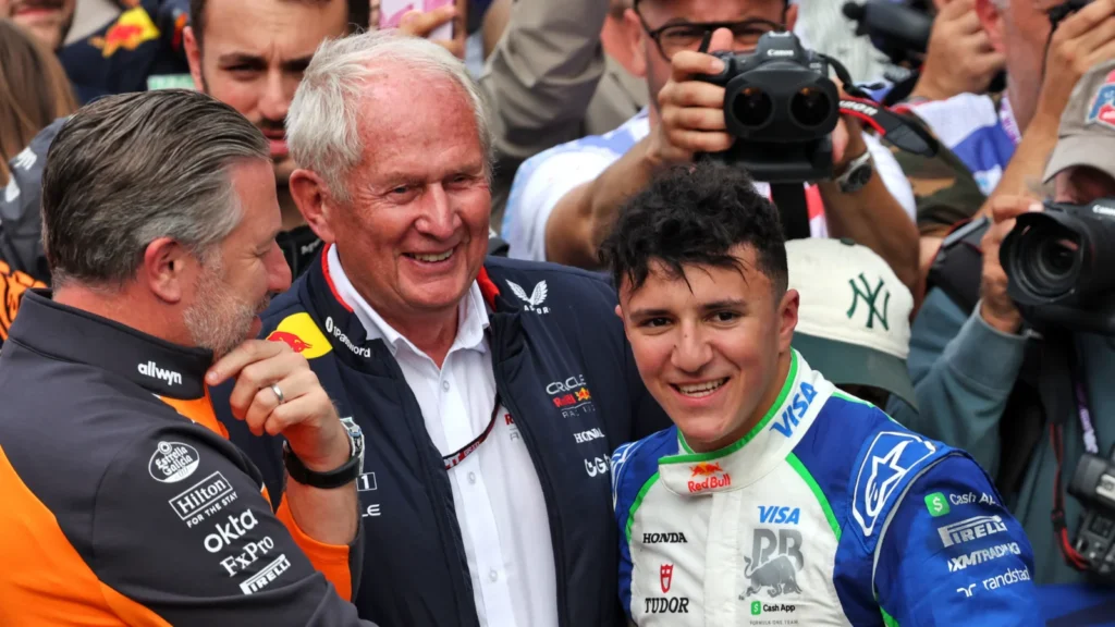 Helmut Marko has continued to speak highly of Isack Hadjar, who could secure a Red Bull seat alongside Max Verstappen next year