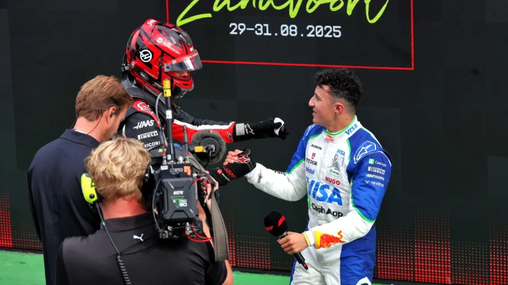Isack Hadjar added to the list of French podium sitters in F1