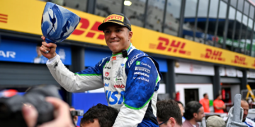 Isack Hadjar took his maiden podium at the Dutch GP