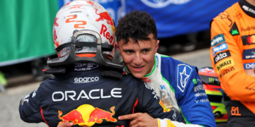 Isack Hadjar earned huge acclaim from his fellow drivers after his maiden F1 podium