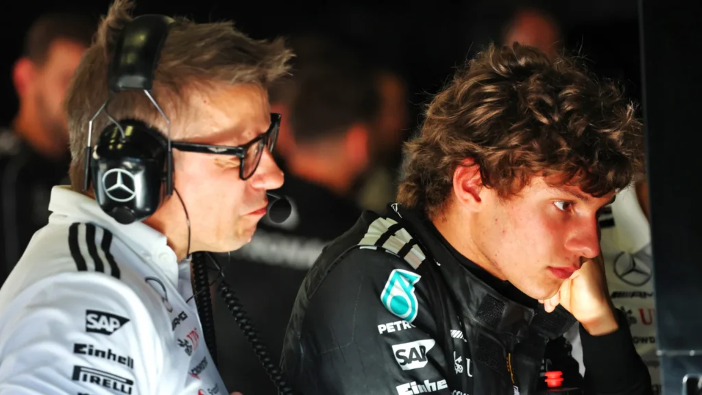 Kimi Antonelli was already under pressure before the Italian GP weekend