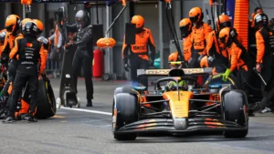 Lando Norris was unable to capitalise on team-mate Oscar Piastri's DNF in Baku