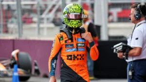 Lando Norris could only managed seventh in qualifying for the F1 Azerbaijan GP