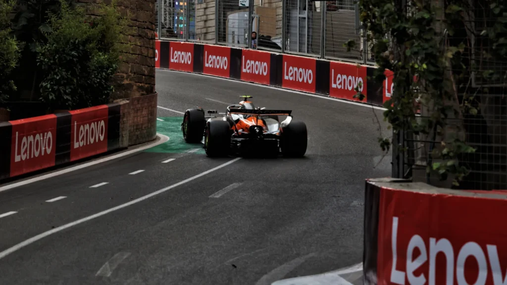 Lando Norris was sent out first in Q3 by McLaren, which he later reflected was a "mistake"