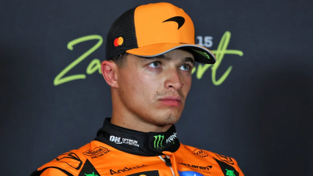 Lando Norris left the Dutch GP 34 points behind team-mate Oscar Piastri in the title race