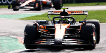 McLaren has explained the call to swap drivers late in the Italian GP