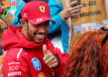 Lewis Hamilton, according to an F1 TV pundit, seemed "happier" in Baku