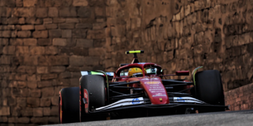 Lewis Hamilton topped FP2 in Baku