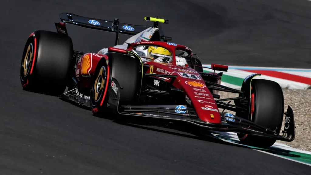Lewis Hamilton will start the Italian GP in 10th after a five-place grid penalty
