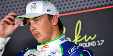 Liam Lawson hoping for a podium in F1 Azerbaijan GP