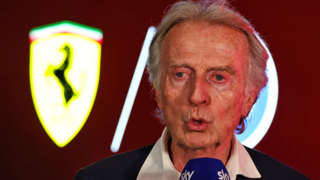 Luca di Montezemolo spoke at the premiere of a documentary film about his time at Ferrari