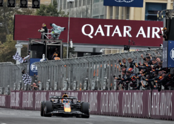 Max Verstappen took a dominant win in Baku