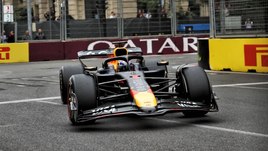 Max Verstappen cruised to victory in Baku