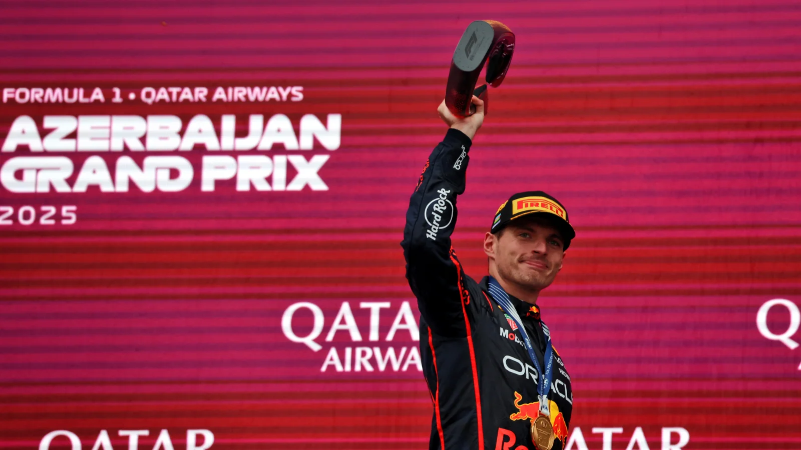 Max Verstappen took a commanding victory in Baku