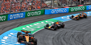 Max Verstappen wowed Red Bull and the home crowd on the opening lap of the Dutch GP
