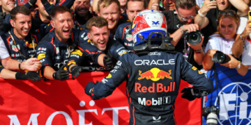 Max Verstappen surged to victory in the Italian GP
