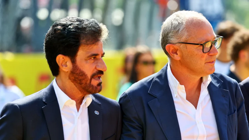 FIA president Mohammed Ben Sulayem and F1 CEO Stefano Domenicali seem keen for the engines to make a comeback