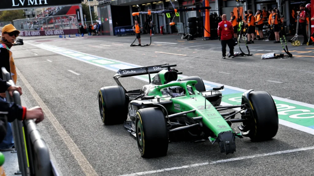 Nico Hulkenberg was one of three drivers who found the barriers during Q1