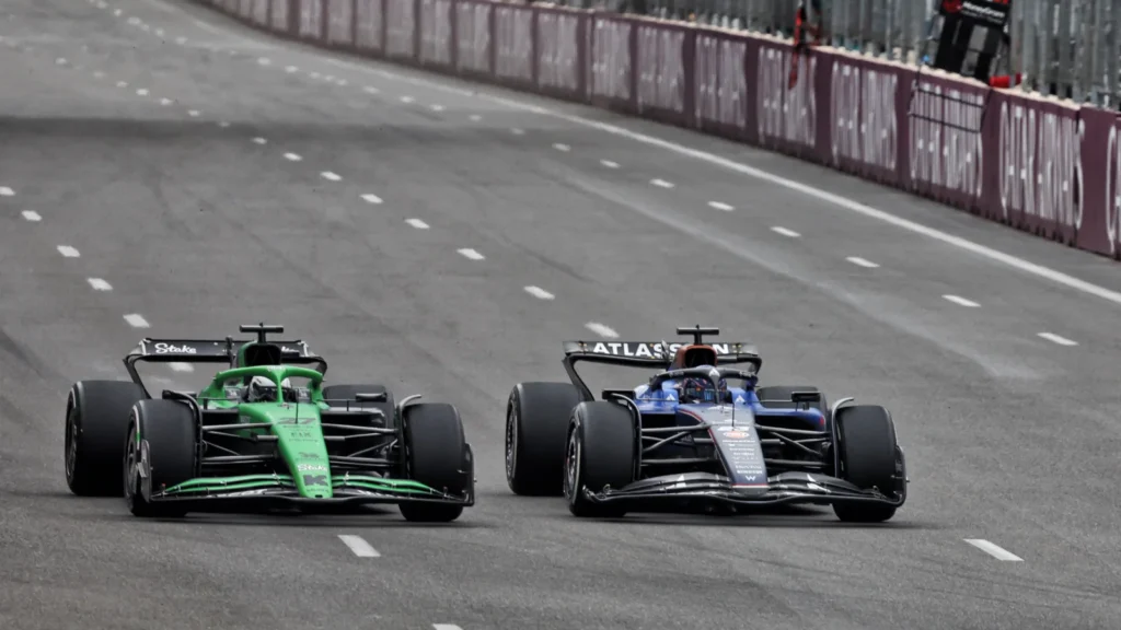 Nico Hulkenberg found himself jostling his Sauber amongst the lower positions in Baku 