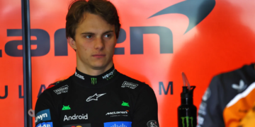 Oscar Piastri faced an anxious wait for the stewards' decision after a yellow flag infringement in FP2