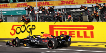 Laurent Mekies saw Max Verstappen take Red Bull's first F1 win under his stewardship