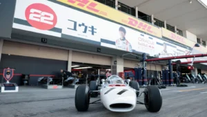 Yuki Tsunoda will take the wheel of classic Honda F1 machine. Image: Red Bull Content Pool