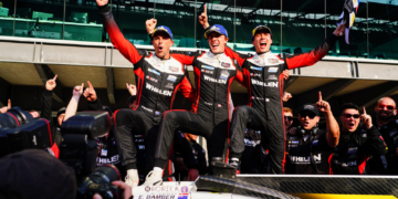 Vesti, Aitken and Bamber take victory for Cadillac at Indy in IMSA