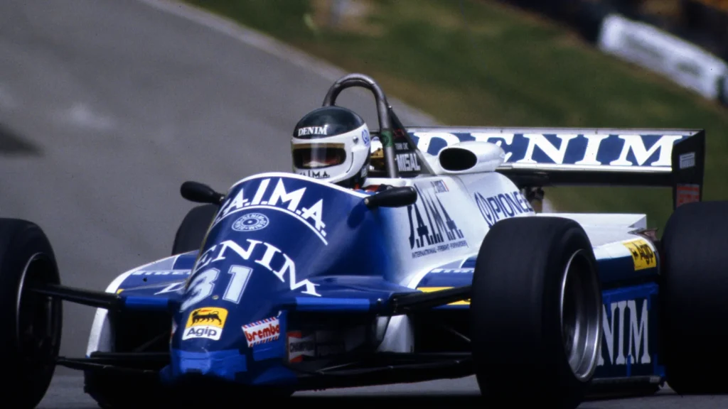 Jean Pierre Jarier scored one of only two points finishes for Osella in F1 with fourth place at the 1982 San Marino Grand Prix