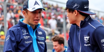 Alex Albon and Yuki Tsunoda remain in regular contact