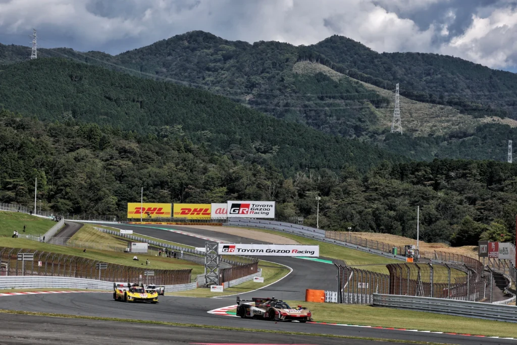 Will Stevens (GBR) / Alex Lynn (GBR) / Norman Nato (FRA) #12 Cadillac Hertz Team Jota, Cadillac V-Series.R. 26.09.2025. FIA World Endurance Championship, Round 7, Six Hours of Fuji, Fuji, Japan, Friday.