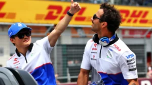 Yuki Tsunoda revealed how he felt about Daniel Ricciardo with just a single word