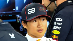 Yuki Tsunoda has been set a target to retain his Red Bull drive