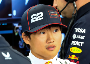 Yuki Tsunoda has been set a target to retain his Red Bull drive