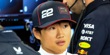 Yuki Tsunoda has been set a target to retain his Red Bull drive