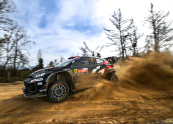 Sebastien Ogier leads Elfyn Evans in thrilling Rally Chile fight