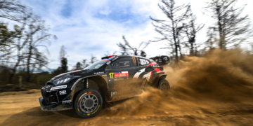Sebastien Ogier leads Elfyn Evans in thrilling Rally Chile fight