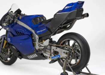 Yamaha unveils V4 MotoGP prototype for Misano