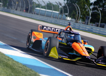 Fittipaldi completed a single-day test with Arrow McLaren last week. Photo: Kevin Dejewski
