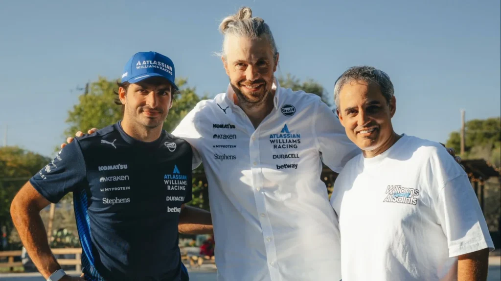 Williams 2002 throwback livery for the 2025 United States Grand Prix