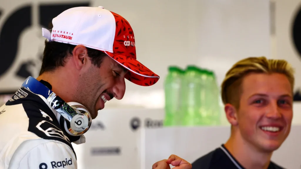 Liam Lawson on his relationship with former Formula 1 driver Daniel Ricciardo