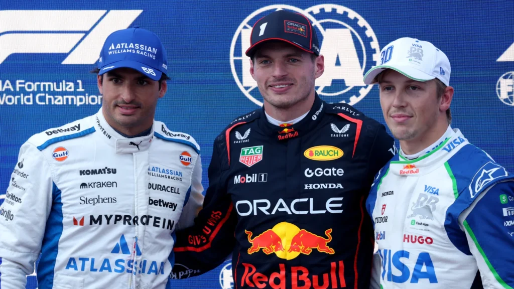 Liam Lawson secured a career-best qualifying result of third at the Azerbaijan Grand Prix
