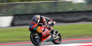 Jose Antonio Rueda takes Moto3 title after dramatic victory in red-flagged Indonesia race