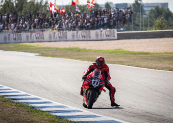 Nicolo Bulega keeps WorldSBK title hopes alive with Estoril Race 2 victory