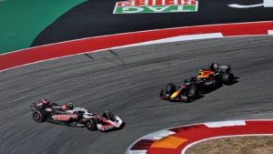 Oliver Bearman had to take evasive action to avoid Yuki Tsunoda in the US GP