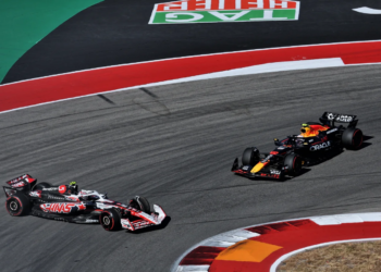 Oliver Bearman had to take evasive action to avoid Yuki Tsunoda in the US GP