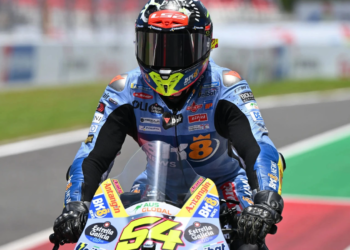 Fermin Aldeguer dominates to maiden Indonesian MotoGP victory as Marc Marquez crashes out