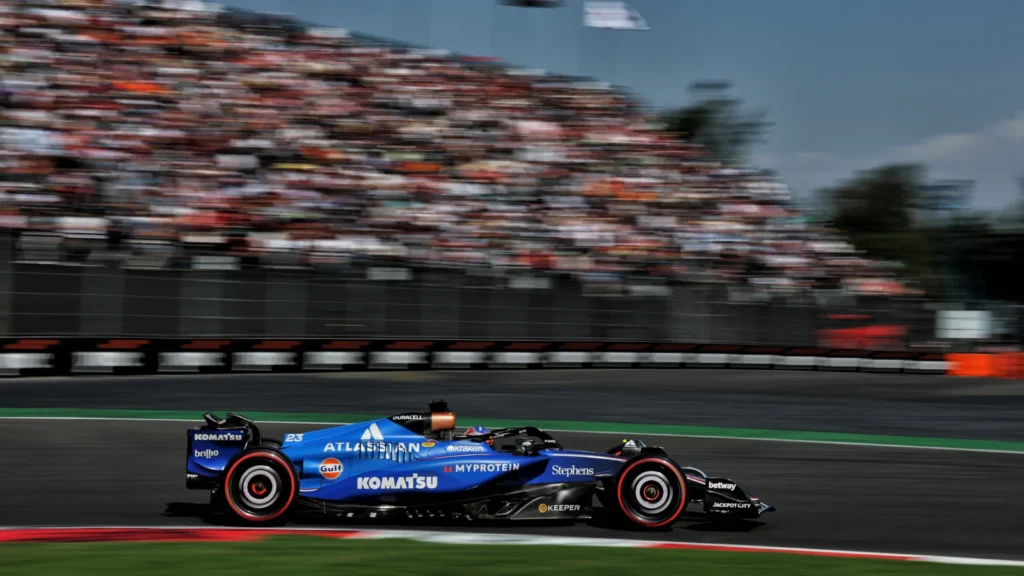 Alex Albon once again suffered an agonising Q1 exit