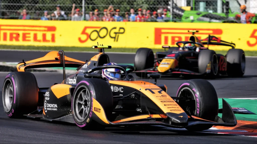Alex Dunne could soon swap McLaren papaya for Red Bull blue