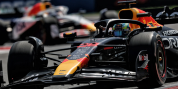 Arvid Lindblad was sixth-fastest in FP1 for the Mexico GP